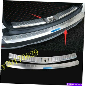 Cover Rear Trunk AE^[+Ci[AgNveN^[Vv[gJo[tBbĝ߂̃z_CRV 2017N2020N Outer + Inner Rear Trunk Protector Sill Plate Cover Fit For Honda CRV 2017-2020