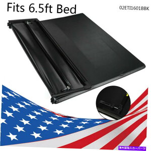 Cover Rear Trunk rj[\tg4{gNgmJo[tBbg415̓Y^C^gbN6'5" xbh Vinyl Soft 4-Fold Trunk Tonneau Cover Fit 04-15 Nissan Titan Truck 6'5" Bed