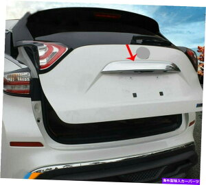 Cover Rear Trunk N[AgNJo[e[hA`W̑́AY[m201519ɓK܂ Chrome Rear Trunk Cover Tail Door Moulding Lid Decor fits Nissan Murano 2015-19