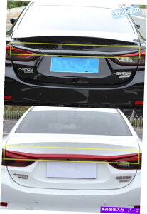 Cover Rear Trunk 2014NɂĂABS - 2017}c_6AeUAgNbhJo[`gK[jbV3PC ABS For 2014 - 2017 Mazda 6 Atenza Rear Trunk Lid Cover Molding Trim Garnish 3PC