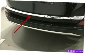 Cover Rear Trunk g^RAV4 2016 2017N[AgNbh`XgbvJo[gXebJ[̂߂ For Toyota RAV4 2016 2017 Chrome Rear Trunk Lid Molding Strip Cover Trim Sticker