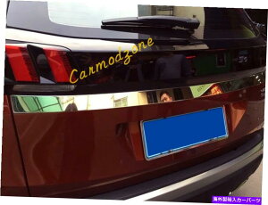 Cover Rear Trunk vW[3008 GT 2016 2017pXeXe[AgNbhJo[g1pcs Stainless Tail Rear Trunk Lid Cover Trim 1pcs for Peugeot 3008 GT 2016 2017