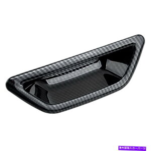 Cover Rear Trunk Y[Ô߂ɃJ[{t@Co[X^CAgNhAnh{EJo[gtBbg Carbon Fiber Style Rear Trunk Door Handle Bowl Cover Trim Fits For Nissan Rogue