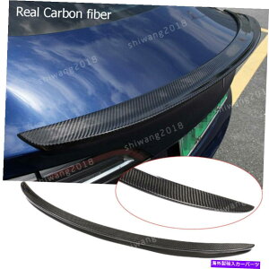 Cover Rear Trunk J[{t@Co[AgNX|C[ECOJo[tBbĝ߂̃eXf3 2017-2019 Real Carbon Fiber Rear Trunk Wing Spoiler Cover Fit For Tesla Model 3 2017-2019