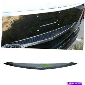 Cover Rear Trunk tBbĝ߂̃LfbNXT6 201920 ABSJ[{t@Co[Ae[Q[gAgNbhJo[g Fit For Cadillac XT6 2019-20 ABS Carbon Fiber Rear Tailgate Trunk Lid Cover Trim