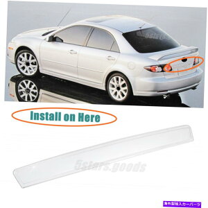 Cover Rear Trunk N[AgN`Jo[giȂj2003N2008Ñ}c_6Z_̂߂ (Without Hole) Chrome Rear Trunk Molding Cover Trim For 2003-2008 Mazda 6 Sedan