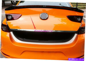 Cover Rear Trunk XeXOe[AgNbhJo[ĝ߂Ƀ}c_3ANZ2020 Stainless steel Exterior Tail Rear Trunk Lid Cover Trim For Mazda 3 Axela 2020