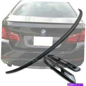 Cover Rear Trunk M5^CvgNX|C[+TChtF_[CggJo[5ERhtBbĝ߂BMWF10 Painted Fit For BMW F10 5er M5 Type Trunk Spoiler + Side Fender Light Trim Cover