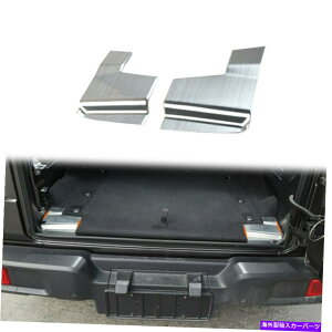 Cover Rear Trunk 2̃TChe[gNA{bNXK[hJo[یĝ߂ɃW[vO[JL 18+ 2pcs Side Tail Trunk Rear Box Guard Cover Protect Trim For Jeep Wrangler JL 18+
