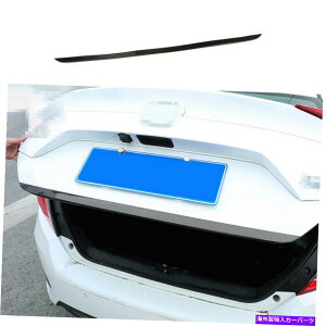 Cover Rear Trunk z_VrbN̂߂ɃtBbg2016-2020J[{t@Co[Ae[Q[gAgNbhJo[g1X Fit For Honda Civic 2016-2020 Carbon Fiber Rear Tailgate Trunk Lid Cover Trim 1X