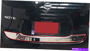 Cover Rear Trunk REARgNbhJo[ChromeNISSAN NOTE2016N2018N REAR TRUNK LID COVER CHROME FOR NISSAN NOTE 2016 - 2018