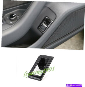Cover Rear Trunk J[{t@Co[CeAAgÑXCb`{^Jo[ĝ߂ɃAEfBA6 C8 2019 Carbon Fiber Interior Rear Trunk Switch Button Cover Trim For Audi A6 C8 2019
