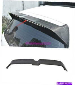 Cover Rear Trunk 1PCSJ[{t@Co[AX|C[gNe[Jo[ĝ߂ɃtHNX[QSt142019 1PCS Carbon fiber Rear Spoiler Trunk Tail Cover Trim For Volkswagen Golf 14-2019