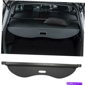 Cover Rear Trunk 13-18̂߂ɃtH[h͉ݕJo[OEX^CgN^ugNוVF[hubNGXP[v For 13-18 Ford Escape Cargo Cover OE Style Retractable Trunk Luggage Shade Black