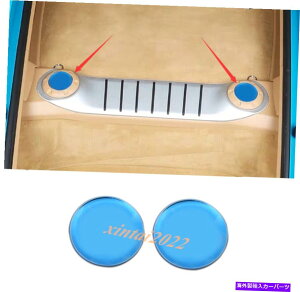 Cover Rear Trunk u[XeXAgN[^[ICJo[ĝ߂Ƀ|VF718PC}2016N2019N Blue Stainless Rear Trunk Motor Oil Cover Trim For Porsche 718 Cayman 2016-2019