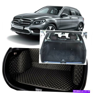 Cover Rear Trunk xcGLĈ߂1ZbgubNAgNJo[J[S}bgV[gtAveN^[2018+ 1Set Black Rear Trunk Cover Cargo Mats Seat&Floor Protector For Benz GLC 2018+