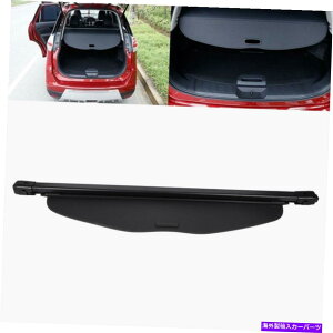 Cover Rear Trunk 14-18Y[OX-TRAÎ߂̃ubNgN^ugNݕ̃ZLeBJo[tBbg Black Retractable Trunk Cargo Security Cover Fits for 14-18 Nissan Rogue X-trai