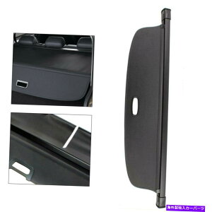 Cover Rear Trunk NEW�J�[�S�J�o�[��VW�e�B�O�A��2009-2014 2015���A�g�����N�V�[���h���g���N�^�u���u���b�N NEW Cargo Cover For VW Tiguan 2009-2014 2015 Rear Trunk Shield Retractable Black �y���s�A���i�z