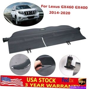 Cover Rear Trunk gN^uJ[SJo[ZLeBAgNvCoV[VF[h14-20NTXGX460̂߂ Retractable Cargo Cover Security Rear Trunk Privacy Shade For 14-20 Lexus GX460