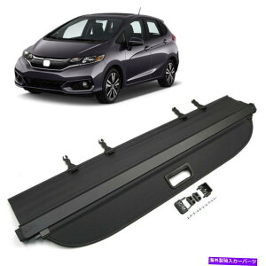 Cover Rear Trunk AgNZLeBJ[SV[hJo[VF[hubNz_tBbg/WY20152018ɓK܂ Rear Trunk Security Cargo Cover Shield Shade Black Fits Honda FIT/Jazz 2015-2018