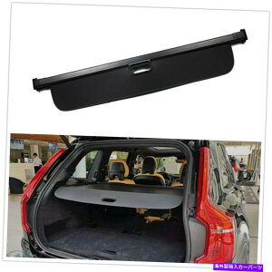 Cover Rear Trunk {{XC90 2016N2020NAJ[ZLeBV[h̃gNVF[hubNJ[SJo[ For Volvo XC90 2016-2020 Rear Car Security Shield Trunk Shade Black Cargo Cover