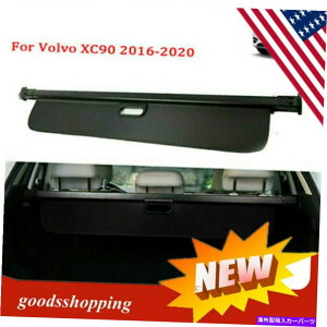 Cover Rear Trunk 2016-2020{{XC90V[hgNVF[hubNvCoV[̂߂ɉݕJo[ Cargo Cover For 2016-2020 Volvo XC90 Shield Trunk Shade Black Privacy