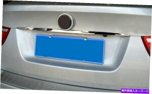 Cover Rear Trunk 2014X`[N[AgNe[Q[gӂJo[g1PCS - BMW X6 E71 2008 For BMW X6 E71 2008 - 2014 Steel Chrome Rear Trunk Tail Gate Lid Cover Trim 1pcs