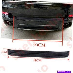 Cover Rear Trunk �u���b�N���A�o���p�[���o�[�p�b�h�L�b�g�K�[�h�V���v���[�g�g�����N�v���e�N�^�[�g�����J�o�[ Black Rear Bumper Rubber Pad Kit Guard Sill Plate Trunk Protector Trim Cover �y���s�A���i�z