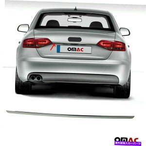 Cover Rear Trunk N[OunhJo[gNbhS.SteeĺAAEfBA4 20092016ɓK܂ Chrome Grab Handle Cover Trunk Lid S.Steel Fits Audi A4 2009-2016