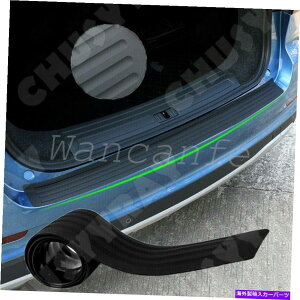 Cover Rear Trunk ���A�o���p�[�K�[�h�V���v���[�g�g�����N�v���e�N�^�[�g�����J�o�[�u���b�N���o�[�p�b�h�L�b�g Rear Bumper Guard Sill Plate Trunk Protector Trim Cover Black Rubber Pad Kit �y���s�A���i�z