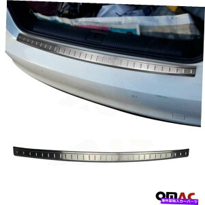 Cover Rear Trunk AEfBA3X|[cobN8V 2015N2021NN[Aop[gNVJo[uV̓tBbg Fits Audi A3 8V Sportback 2015-2021 Chrome Rear Bumper Trunk Sill Cover Brushed