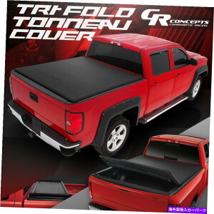 Cover Rear Trunk VINYL SOFT 721TOYOTA TUNDRA 6.5' BEDTRUCK̃gNgmJo[TRI-FOLD VINYL SOFT TRI-FOLD TRUNK TONNEAU COVER FOR 07-21 TOYOTA TUNDRA 6.5' BED TRUCK