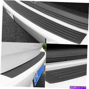 Cover Rear Trunk NEW�Ԃ̃��A�o���p�[�K�[�h�g�����N�G�b�W���o�[�v���e�N�^�[�X�g���b�v�g�����J�o�[�u���b�N NEW Car Rear Bumper Guard Trunk Edge Rubber Protector Strip Trim Cover Black �y���s�A���i�z
