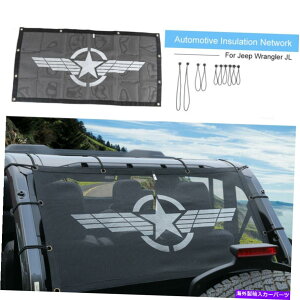 Cover Rear Trunk 4hÃW[vO[JL JK TĴ߂̃obNgNTVF[hbVJo[rLj̍RUV Back Trunk Sunshade Mesh Cover Bikini anti-UV for 4-Door Jeep Wrangler JL JK TJ