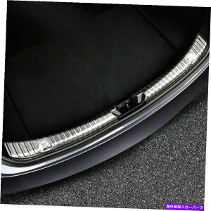 Cover Rear Trunk eXf3 201819X`[gNAop[veN^[v[gJo[V2PCp for Tesla Model 3 2018-19 Steel Trunk Rear Bumper Protector Plate Cover Sill 2pc