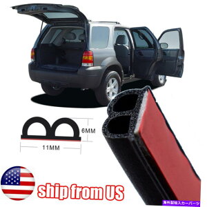 Cover Rear Trunk jo[TE10[g̎Ԃ̃V[XgbvtgAgNGWJo[̑hč Universal 10m Car Seal Strip Front Rear Trunk Engine Cover Window Soundproof US