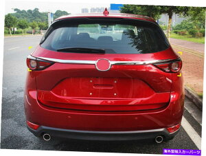 Cover Rear Trunk }c_CX-522017N2021N̂߂ABSN[hAAgNbhJo[g2PCS ABS Chrome Rear Door Trunk Lid Cover Trim 2pcs For Mazda CX-5 2nd Gen 2017-2021