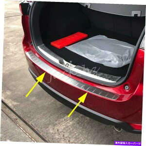 Cover Rear Trunk X`[op[veN^[gNVv[gK[hJo[Ƀ}c_CX-5 KF 2017N2020N Steel Bumper Protector Trunk Sill Plate Guard Cover For Mazda CX-5 KF 2017-2020