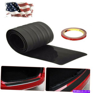 Cover Rear Trunk 1P�Ԃ̃��A�g�����N�V���p�b�h�o���p�[�v���e�N�^�[�K�[�h���o�[�g�����A���`�X�N���b�`�J�o�[ 1P Car Rear Trunk Sill Pad Bumper Protector Guard Rubber Trim Anti-Scratch Cover �y���s�A���i�z