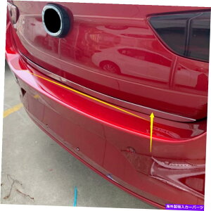 Cover Rear Trunk ANZ}c_3Z_2019N2020N̂߂̃X`[AgNbhe[Q[ghAJo[g Steel Rear Trunk Lid Tailgate Door Cover Trim for Mazda3 Mazda 3 Sedan 2019-2020