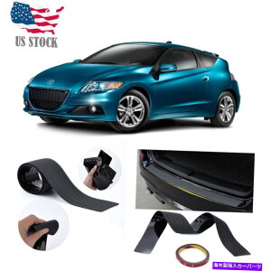 Cover Rear Trunk ホンダCR - V 2000-2020車のドアシルプロテクターバンパーガードトリムカバーブラック For Honda Cr-V 2000-2020 Car Door Sill Bumper Guard Protector Trim Cover Black