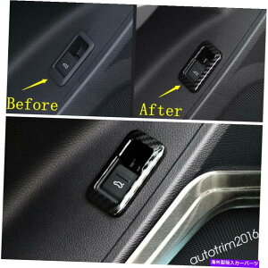 Cover Rear Trunk ABSJ[{t@Co[AgÑhA{^XCb`Jo[ĝ߂ɃAEfBQ3 2019N-2021 ABS Carbon Fiber Rear Trunk Door Button Switch Cover Trim For Audi Q3 2019 -2021