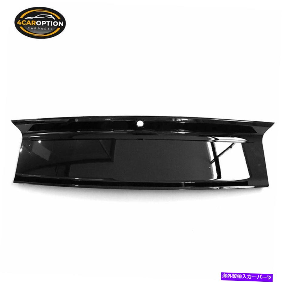 Cover Rear Trunk はめあい15-18フォードマスタングトランクデッキリッドカバーパネル - グロスブラックABSプラスチック Fits  15-18 Ford Mustang Trunk Decklid Cover Panel - Gloss Black ABS Plastic |