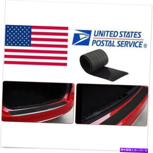 Cover Rear Trunk 1PC 35.4 ���A�o���p�[�K�[�h�g�����N�G�b�W�u���b�N���o�[�v���e�N�^�[�X�g���b�v�g�����J�o�[ 1PC 35.4 Rear Bumper Guard Trunk Edge Black Rubber Protector Strip Trim Cover �y���s�A���i�z