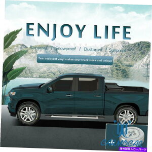 Cover Rear Trunk 2016-2019 TOYOTA TACOMA TRUNK�x�b�h�g�m�J�o�[FOR 5FT�����\�ȃ\�t�gTRI-FOLD 5FT ADJUSTABLE SOFT TRI-FOLD FOR 2016-2019 TOYOTA TACOMA TRUNK BED TONNEAU COVER �y���s�A���i�z