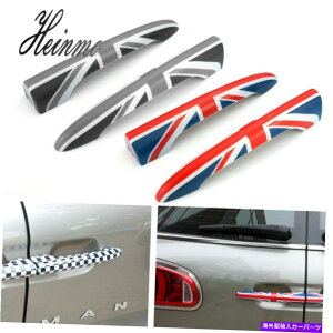 Cover Rear Trunk jIWbNԂ̃AgÑhATChnhJo[Lbv̂߂̃~jN[p[F54 2014+ Union Jack Car Rear Trunk Door Side Handle Cover Cap For MINI Cooper F54 2014+