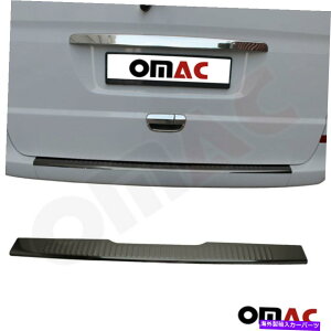 Cover Rear Trunk �_�[�N�N���[���m�[�����A�o���p�[�K�[�h�g�����N�V���J�o�[�X�`�[���́AMB���B�[�g2003����2014�ɓK�����܂� Dark Chrome Norm Rear Bumper Guard Trunk Sill Cover Steel Fits MB Vito 2003-2014 �y���s