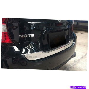 Cover Rear Trunk Y@[Tij2017N[AgNbhtgQ[gJo[ĝ߂̓K Fit For Nissan Versa Note 2017 Chrome Rear Trunk Lid Lift gate Cover Trim