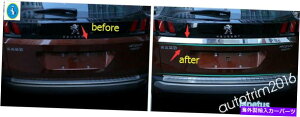 Cover Rear Trunk Ae[Q[gAgNbhXgbvJo[ĝ߂ɃvW[3008 GT 2017 2018GNXeA Rear Tailgate Trunk Lid Strip Cover Trim For Peugeot 3008 GT 2017 2018 Exterior