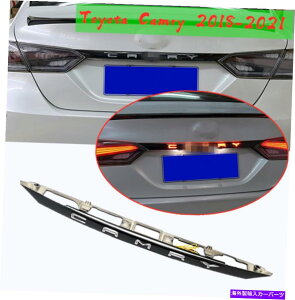 Cover Rear Trunk g^J201821ANZT[㕔hAgNLEDe[CgJo[ For Toyota Camry 2018-21 Accessories black Rear Door Trunk LED Tail Light Cover